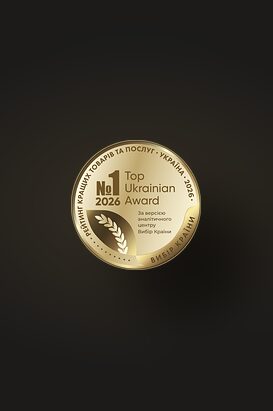 Медаль «№1 Top Ukrainian Award 2026»
