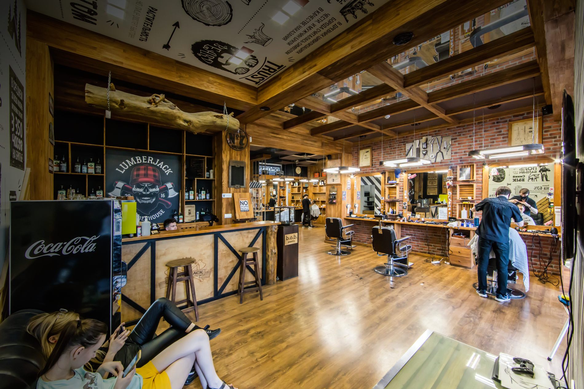 Барбершоп Русанівка <span>Lumberjack</span>