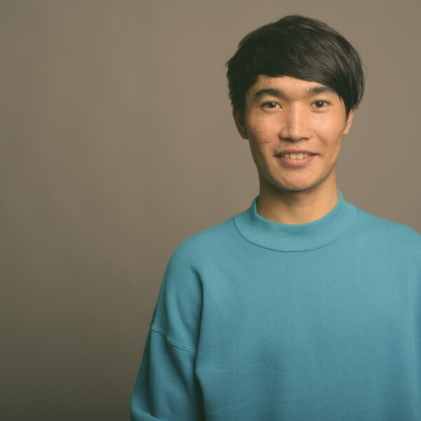 Modern mushroom cut