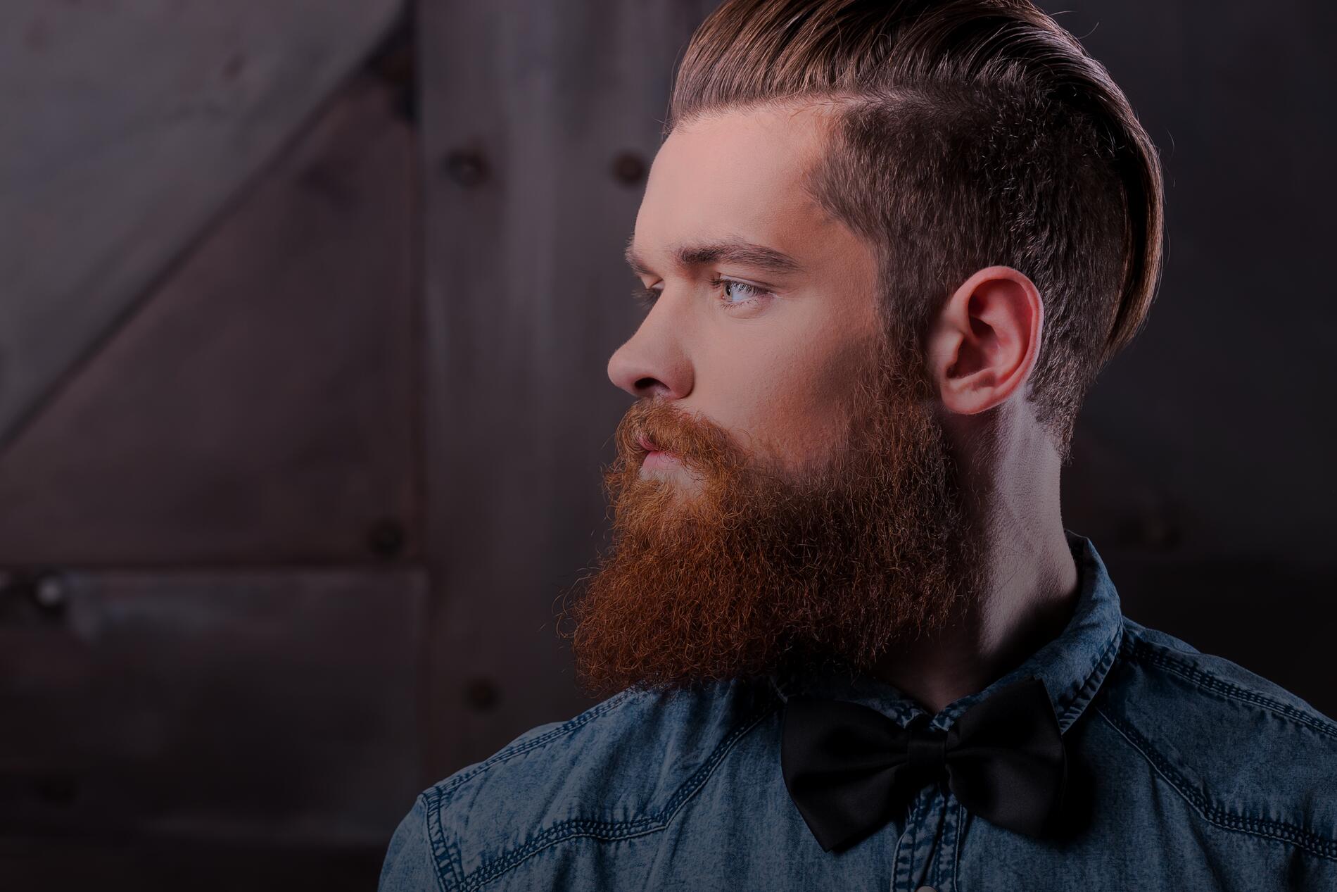 Стрижка помпадур (pompadour)